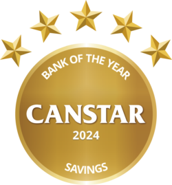 Canstar 2024 Bank of the Year for Savings